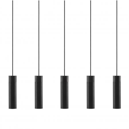 Nordlux Tilo Pendelleuchte 5-flammig in Schwarz